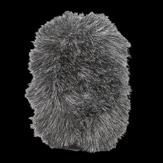 Audio-Technica BPF120 Fur Windscreen designed for 120mm shotgun microphones, providing wind noise reduction.