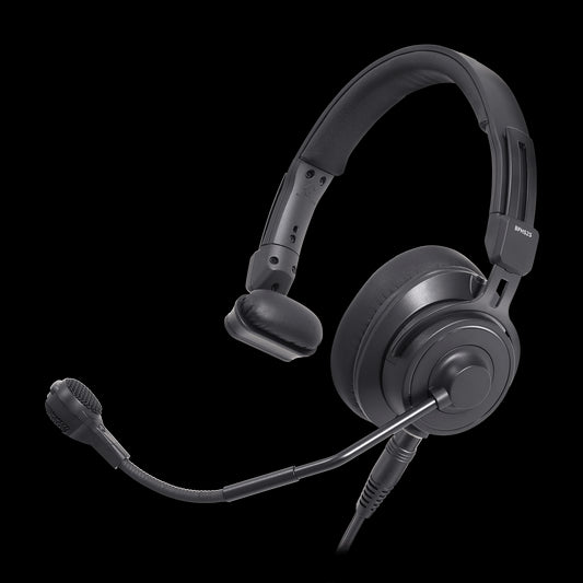 Audio-Technica BPHS2S Single-Ear Broadcast Headset with Dynamic Boom Microphone