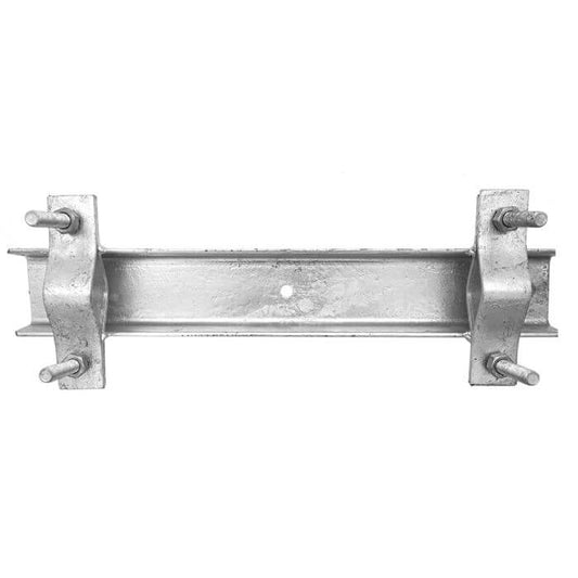 Heavy duty flush mount bracket for secure installation, showcasing its robust design.