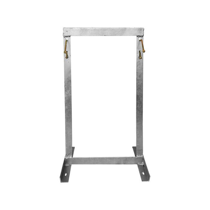 55cm square wallmount bracket designed for heavy duty support, showcasing its robust design.