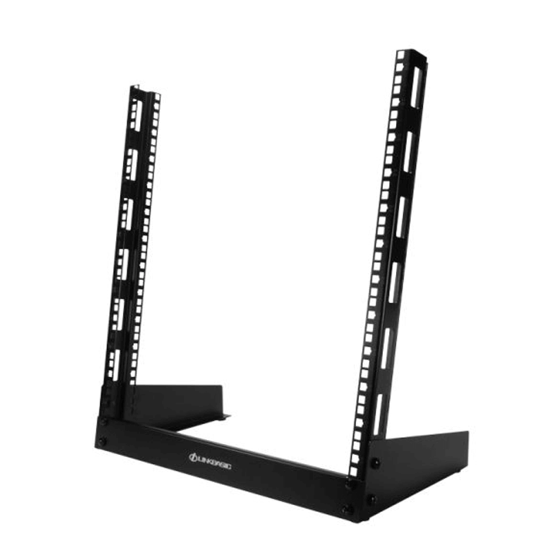 Image of a Linkbasic 12U Desktop Open Rack showcasing its design and structure.