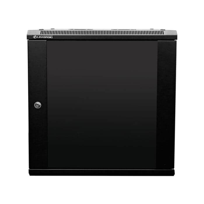 Linkbasic 12U Swing Frame Wall Box for efficient wall-mounted equipment storage.