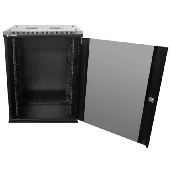 Linkbasic 15U Swing Frame Wall Box, a wall-mounted enclosure for network and telecommunications equipment.