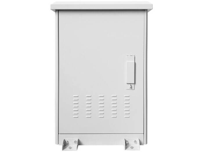 Scoop 18U Outdoor Cabinet with 600mm depth and two cooling fans