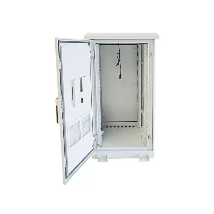 Scoop 25U Outdoor Cabinet with 800mm depth and 4 cooling fans.