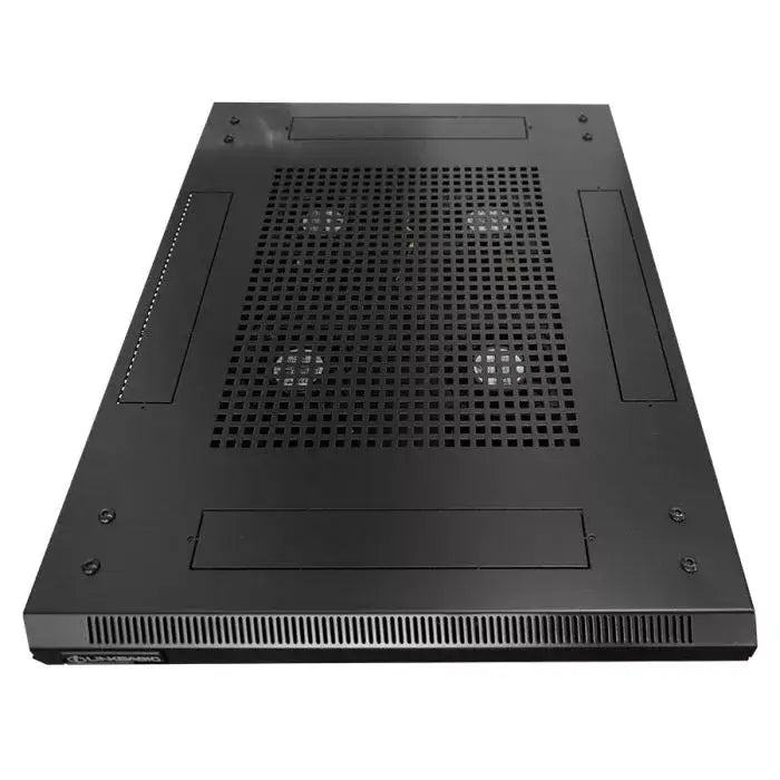 Linkbasic 42U Cabinet featuring 800mm depth, equipped with 4 cooling fans and 3 shelves, ideal for server and network equipment.
