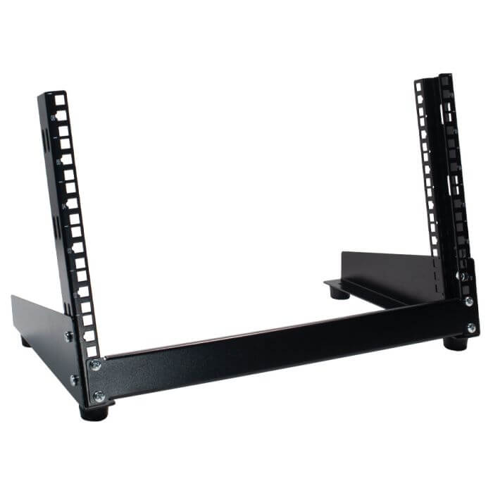 Image of the Scoop 6U Desktop Open Rack showcasing its design and structure.