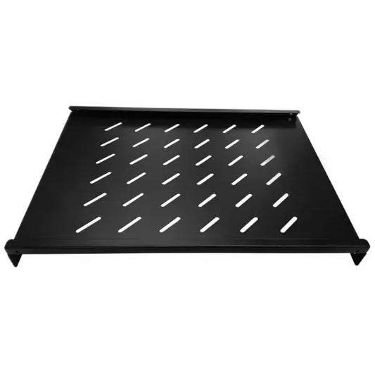 Linkbasic 350mm Rear Supported Tray designed for 19-inch racks, showcasing its sturdy construction.