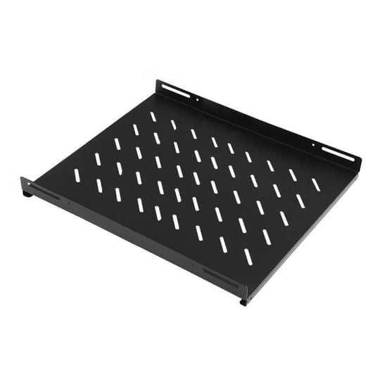 Linkbasic 700mm Rear Supported Tray designed for 19-inch racks, featuring a sturdy construction and suitable for cable management.
