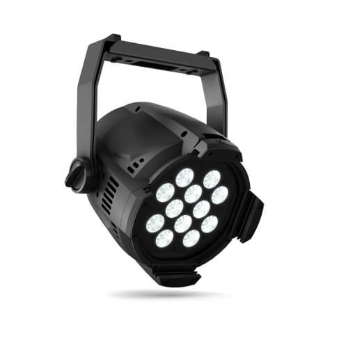 Cameo LED PAR Spotlight featuring 12 x 3-in-1 Tunable White LEDs, showcasing its design and functionality.