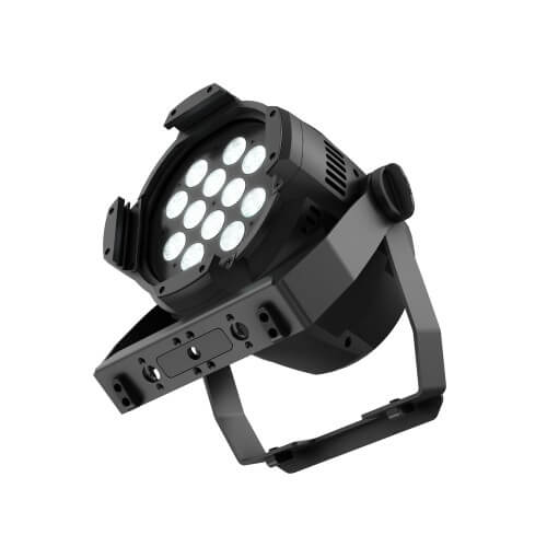 Cameo LED PAR spotlight featuring 12 x 3-in-1 tunable white LEDs, designed for versatile lighting applications.