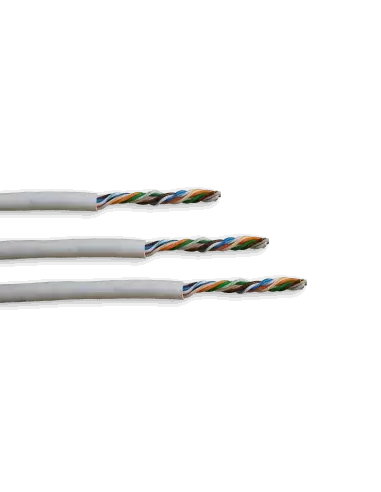 CAT5e 305m Pull Box in white color, made of solid copper, suitable for UTP indoor use.