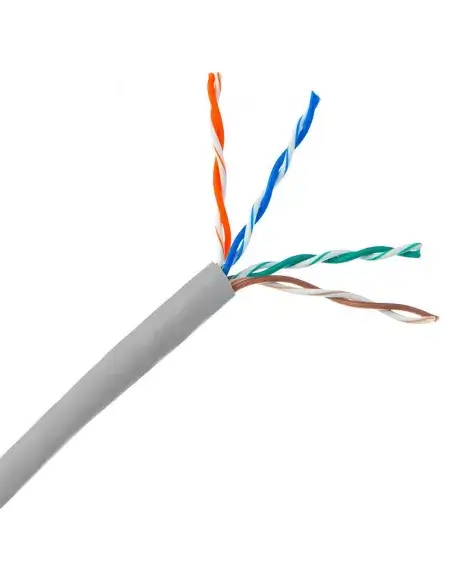 Miro Cat5e 500m Indoor UTP Cable in grey color, suitable for indoor use.