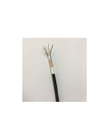 500m roll of CAT5e UV shielded solid copper UTP cable suitable for outdoor use.
