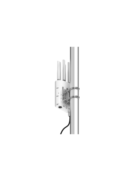 Cambium cnPilot XE3-4TN Wi-Fi 6e Outdoor Access Point mounted outdoors