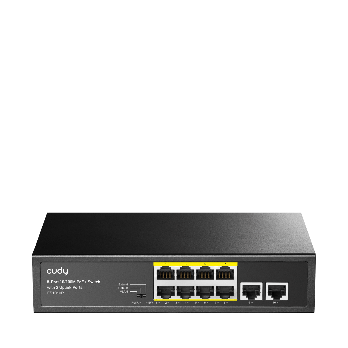 Cudy FS1010P 10-Port 8 PoE Fast Ethernet Switch with 115W power output