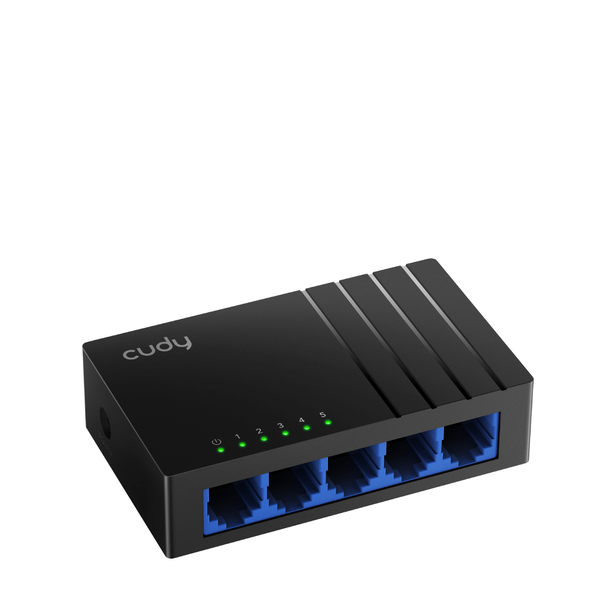 Cudy 5-Port Gigabit Desktop Switch product image showcasing the device's design and ports.