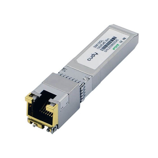 Cudy 10Gbps SFP+ to RJ45 Ethernet Module for high-speed network connections