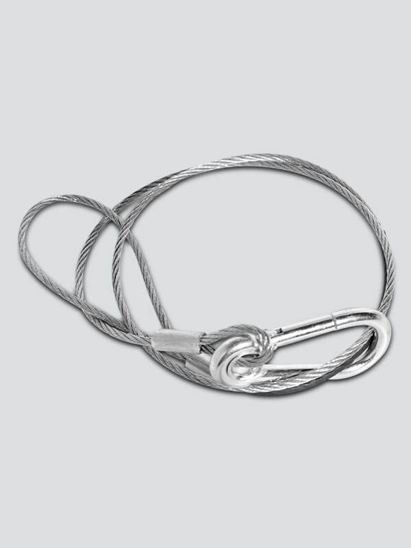 Chauvet DJ CH-05 safety cable designed for securing lighting fixtures.