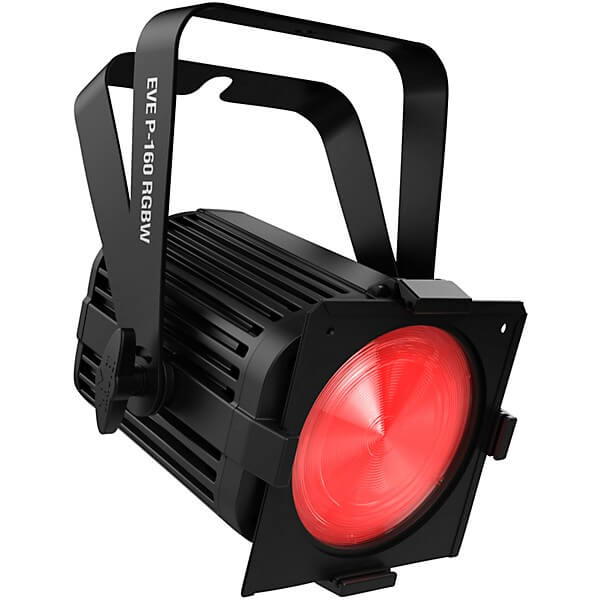Chauvet DJ EVE P-160RGBW robust RGBW LED wash light showcasing its sleek design and silent operation.