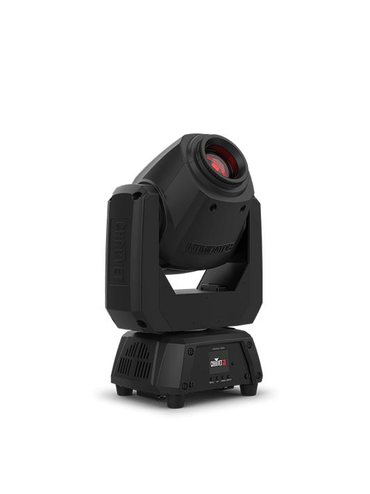 Chauvet DJ Intimidator Spot 260X, a 75W LED moving head spot light featuring a rotating gobo and color wheel.
