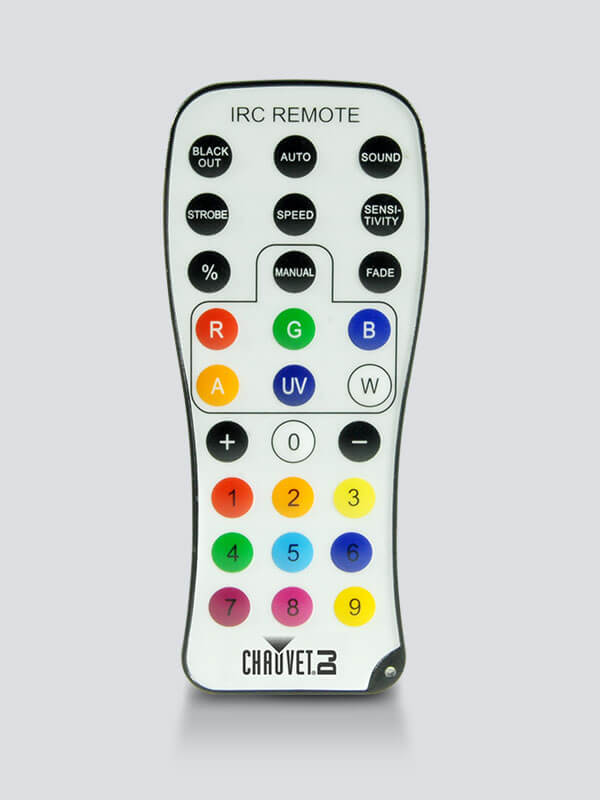 Chauvet DJ IRC-6 wireless infrared remote control for IRC-compatible fixtures