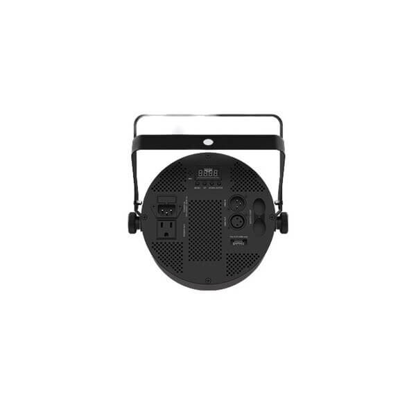 Chauvet DJ SlimPAR T12 BT, a low-profile RGBA LED Par light with Bluetooth and IRC compatibility, displayed against a neutral background.
