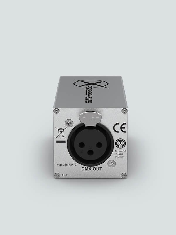 Chauvet DJ Xpress 512 S - Self-Contained DMX Interface for ShowXpress Software, showing the product from the back.