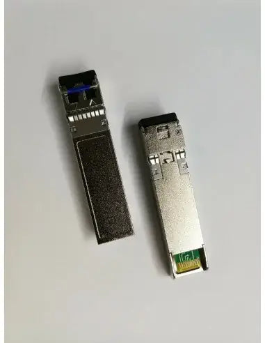 CLT 10G SFP+ Single Mode 1310nm LC Module for 10km distance, featuring a compact design suitable for high-speed data transmission.