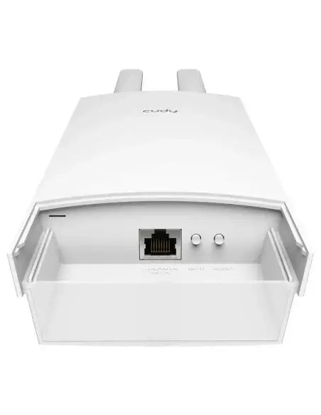 Cudy AP3000 Outdoor WiFi 6 Access Point with a maximum speed of 3000Mbps, designed for outdoor use.
