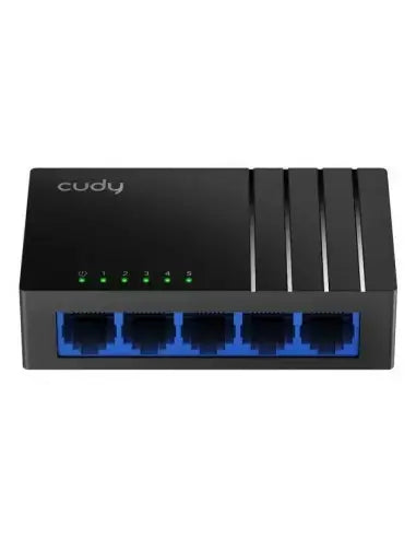 Cudy 5-Port Gigabit Desktop Switch GS105D displayed on a white background.