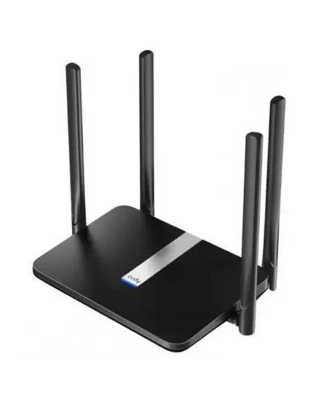 Cudy LT500 4G Dual Band WiFi 5 Router capable of 1200Mbps, featuring a sleek design.