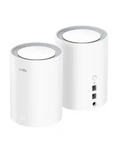 Cudy M1800 Dual Band WiFi 6 Gigabit Mesh system, 2-Pack, designed for high-speed internet connectivity.