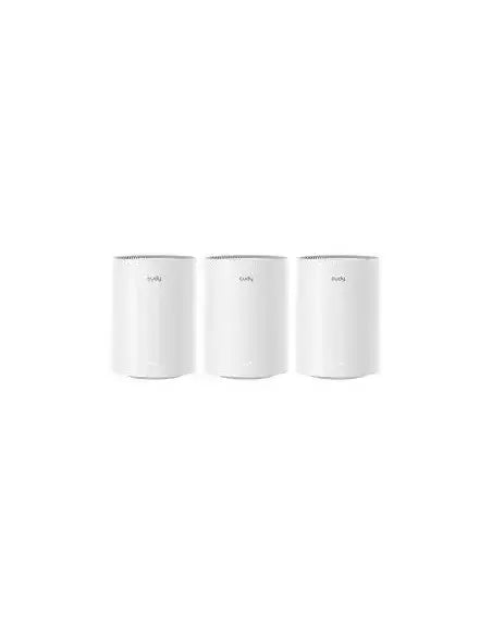 Cudy M1800 Dual Band WiFi 6 Gigabit Mesh system in a 3-Pack, designed for high-speed internet connectivity.
