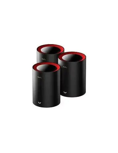 Cudy M3000 Dual Band WiFi 6 Multi-Gigabit Mesh 3-Pack, featuring three units designed for enhanced wireless coverage and performance.
