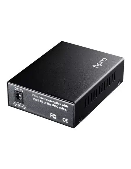 Cudy Gigabit Media Converter MC220, a device for converting Ethernet signals, displayed in a high-quality image.