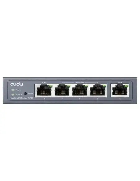 Cudy 5-Port Gigabit VPN Router R700 with multiple WAN connections