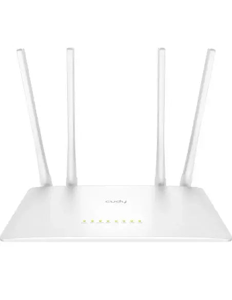Cudy Dual Band 1200Mbps Fast Ethernet Router model WR1200, designed for high-speed internet connectivity.