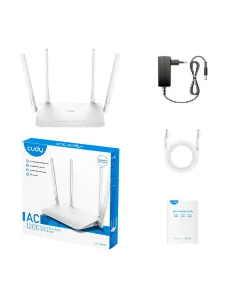 Cudy WR300 Single Band 2.4GHz WiFi Router with a speed of 300Mbps