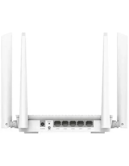 Cudy WR3000S Dual Band WiFi 6 Mesh Router in white, capable of speeds up to 3000Mbps.