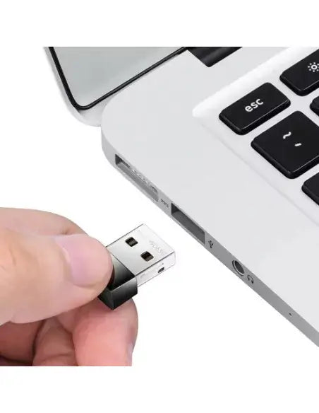 Cudy WU650 Dual Band WiFi 5 Nano USB Adapter displayed on a white background.