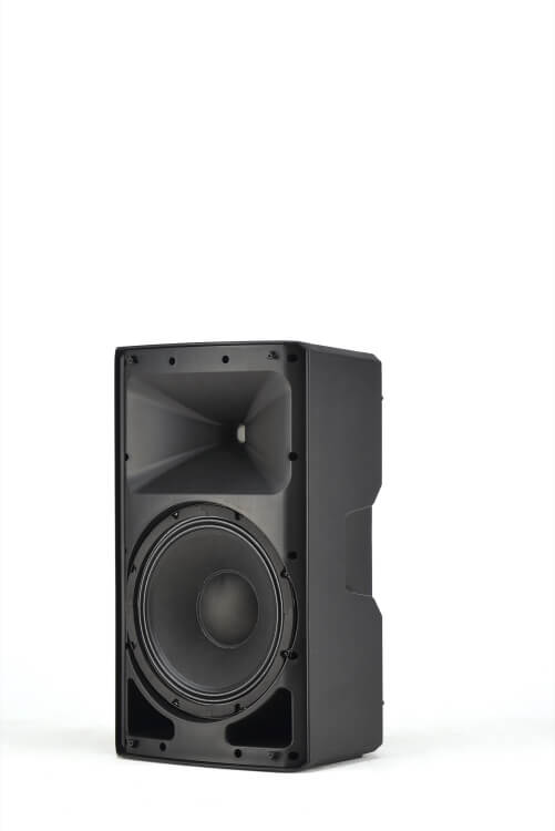 dBTechnologies KL 12 2-Way 12 inch Bluetooth Active Speaker showcasing its angled design and features.