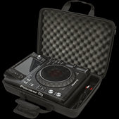 Image showing the Pioneer DJC-1000-BAG custom bag designed for XDJ-1000 and XDJ-1000MK2, featuring shock-absorbing foam and included cables.