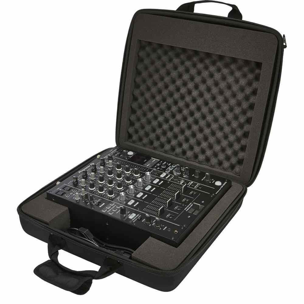 Custom bag designed for Pioneer DJ equipment including CDJ-2000NXS2, DJM-900NXS2, DJM-750MK2, and DJS-1000.