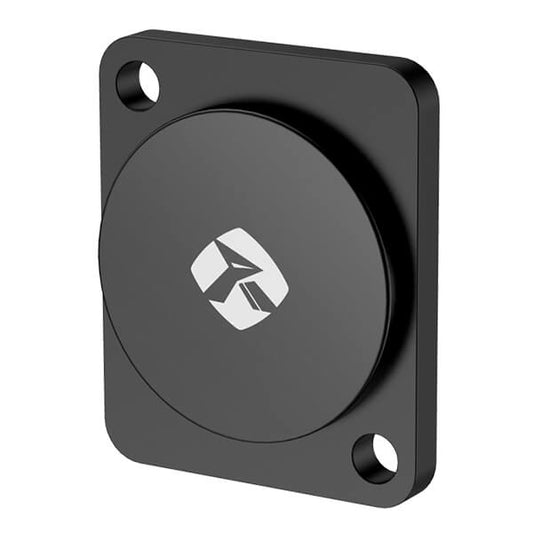 ROXTONE D Size Metal Panel Mount Cover, a durable dummy plate designed for audio equipment.