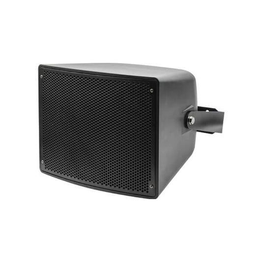 DSPPA DSP-3010H outdoor horn speaker with a bracket, designed for 200W power and compatible with 100V/70V/low impedance systems.
