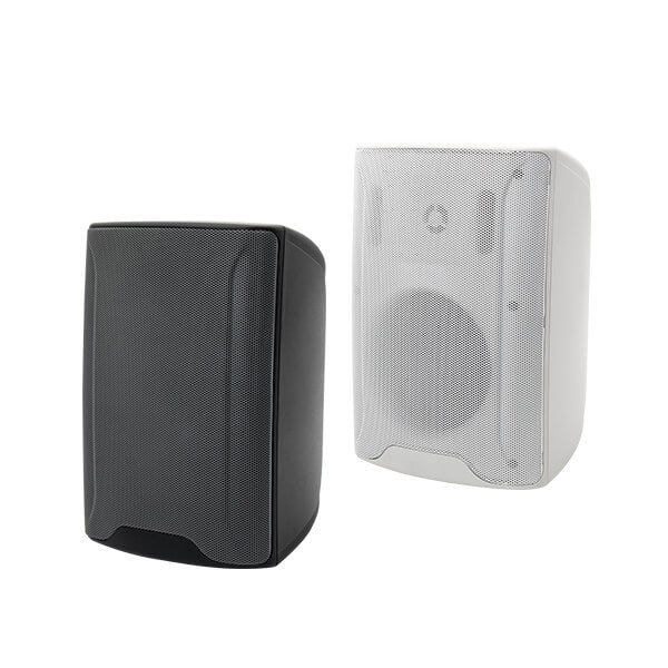 DSPPA DSP-4030B 30W RMS outdoor cabinet speaker in black, designed for 70V/100V line applications.
