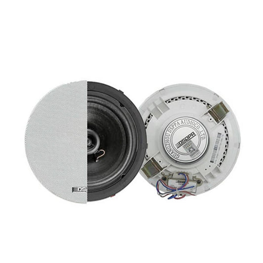 DSPPA DSP-5211 10W 6.5 inch coaxial ceiling speaker designed for 70V/100V line installations.