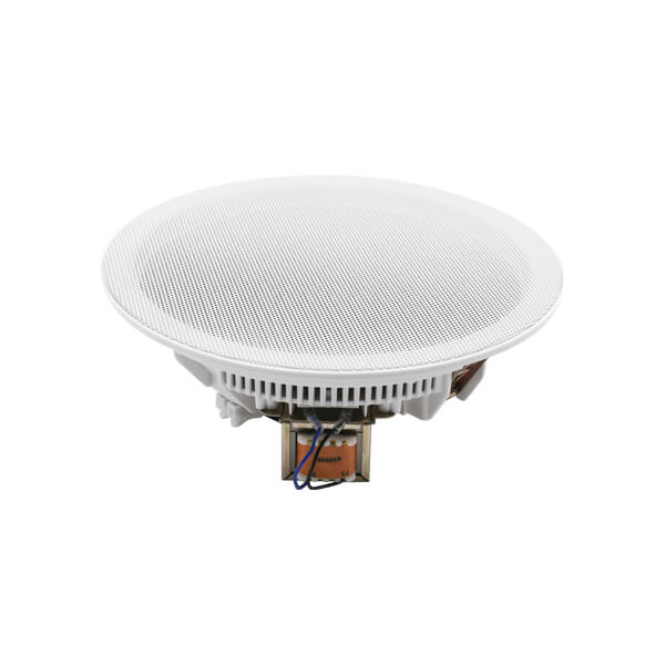 DSPPA DSP-8011 10W 8 inch frameless ceiling speaker designed for 70V/100V line systems.