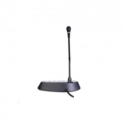 DSPPA D-6221 Chairman's Conference Unit featuring voting, speech, and priority functions.